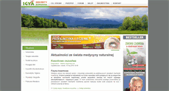 Desktop Screenshot of igya.pl